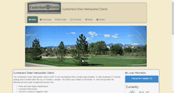 Desktop Screenshot of cumberlandgreen.org