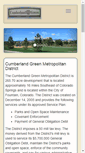 Mobile Screenshot of cumberlandgreen.org